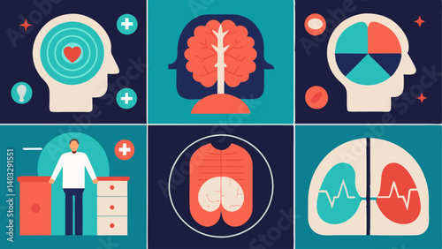 These illustrations can collectively convey the multifaceted approach to understanding longevity through MRI scan analysis.