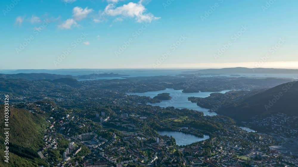 Majestic Views of Bergen Norway Captured in Dynamic Timelapse Footage Majestic Views of Bergen Norway Captured in Dynamic Timelapse Footage