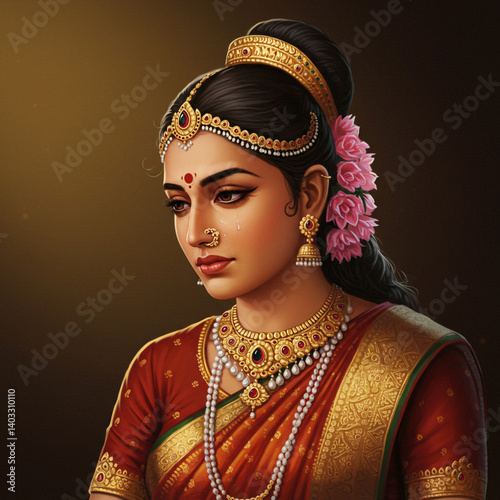 Traditional Indian Goddess ...