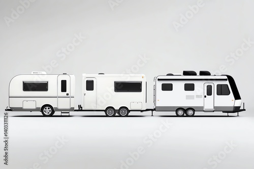 Sidebyside comparison of different trailer types, informative visual