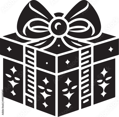 gift box Vector isolated element
