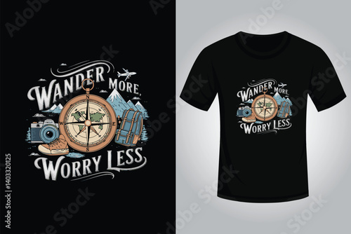 Traveling t shirt design