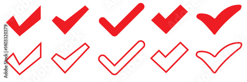Approved icon set vector. Certified Medal Icon