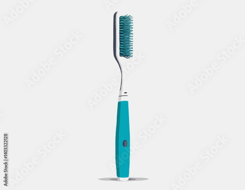 Brosse à dents électrique, concept dentaire et buccodentaire