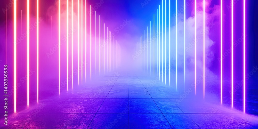 Fototapeta premium A purple sky with a cloudy background