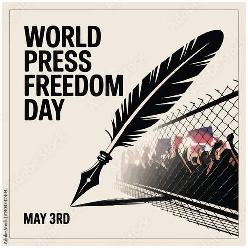 World Press Freedom Day flyer poster image 3.eps