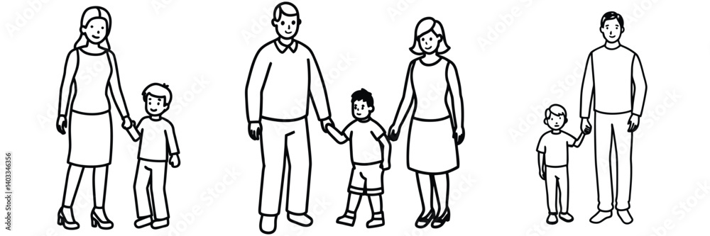 parents holding their child, family bonding parents holding their child, family bonding