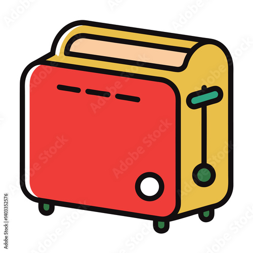 Toaster-illustration-whit-solid-colour-outline 