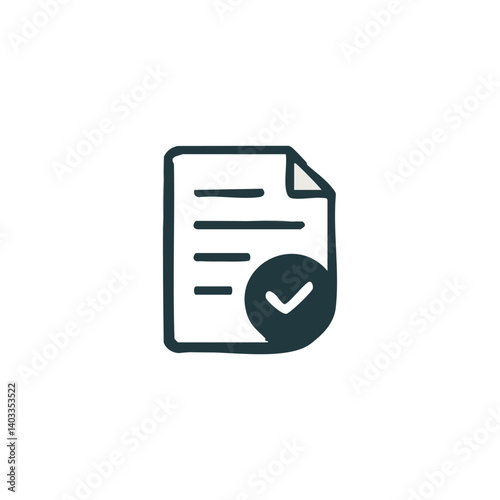 vector illustration of elements with file symbols