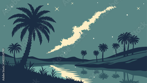grunge tropical island
