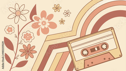 retro cassette tape