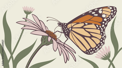 butterfly on flower