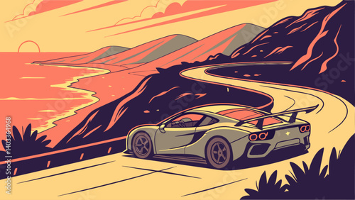 car on the road