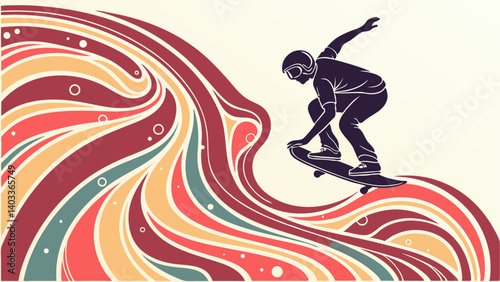 girl on a skateboard
