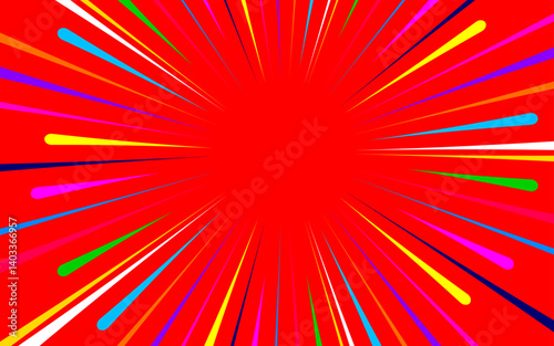 sfondo, flash, raggi, grafica, astratta, cornice, 