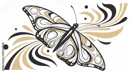 butterfly vector illustration