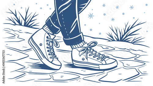 ice skates background