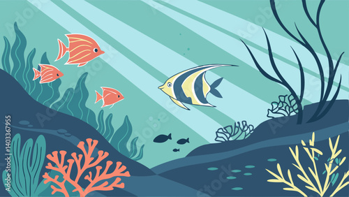 fishes in the water
