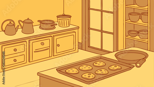 vintage kitchen furniture