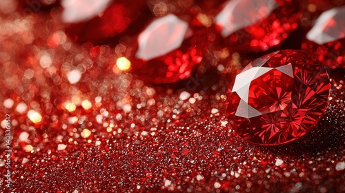 Radiant Red Rubies: A Dazzling Display of Gemstones