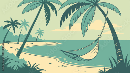 palm tree on the beach