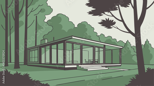 house in the forest