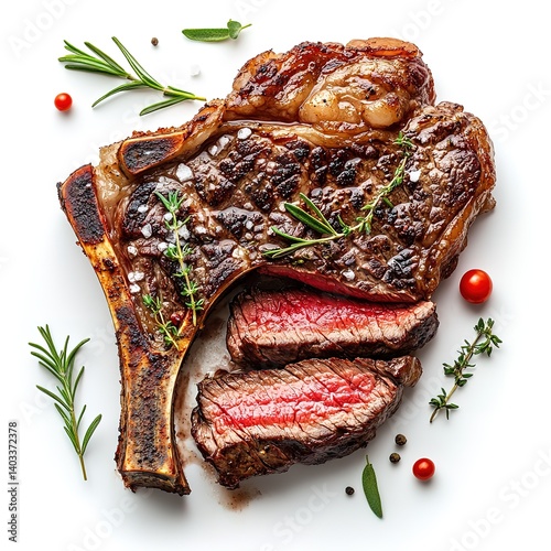 Dry Aged Barbecue Porterhouse Steak