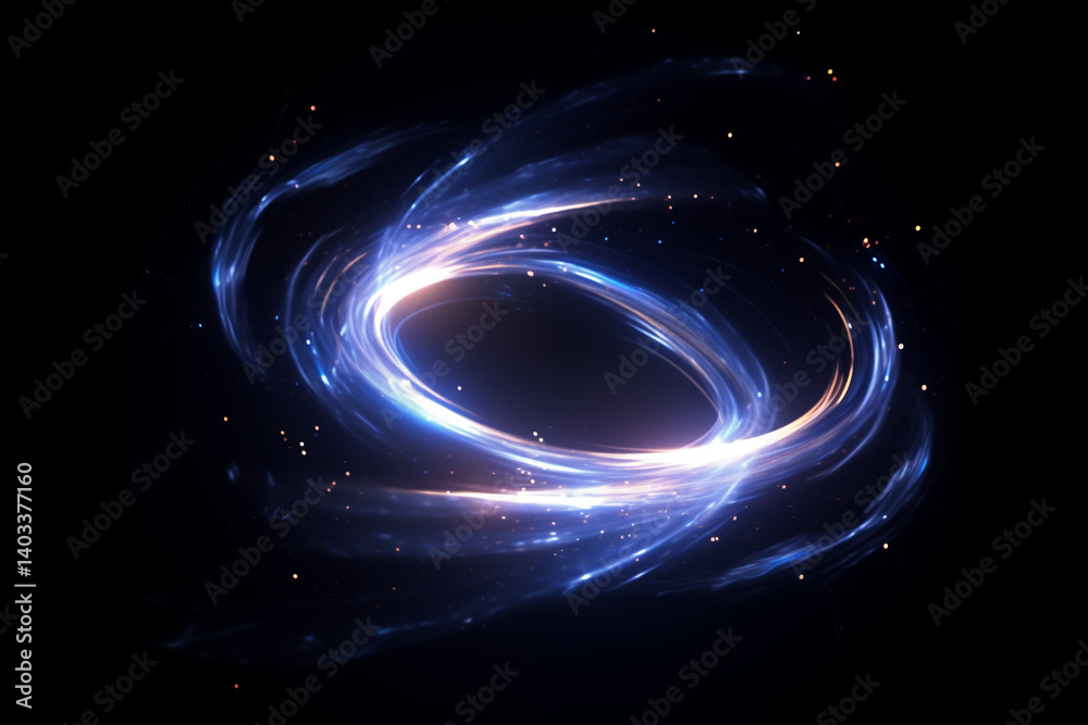 Fototapeta premium Cosmic Magic Spells Overlay Effects