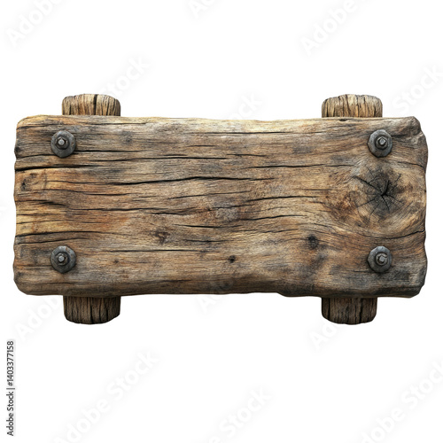 A weathered wooden signpost, aged by time and elements, ready to tell its story with rustic charm and simple elegance.