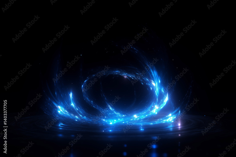 Fototapeta premium Cosmic Magic Spells Overlay Effects 