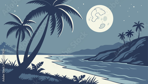 palm tree on the beach