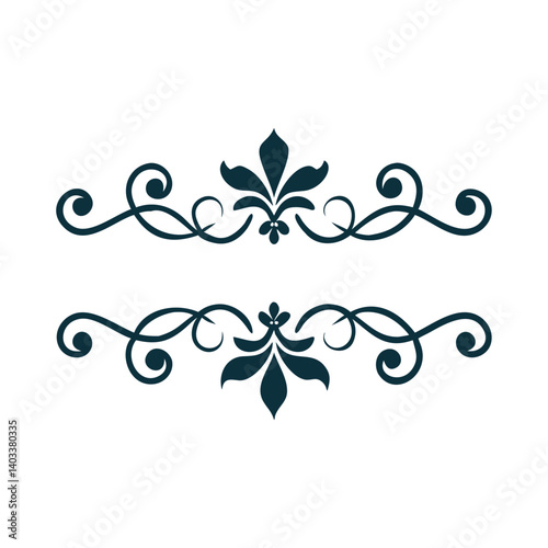 Elegant hand-drawn swirl vector pack – vintage calligraphy-inspired dividers, corners, and ornaments for formal invitations and upscale visual identities.

