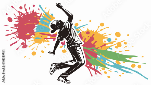 soccer player silhouette