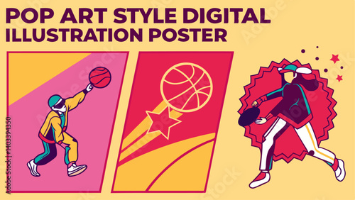 vector illustration of a dancing girl