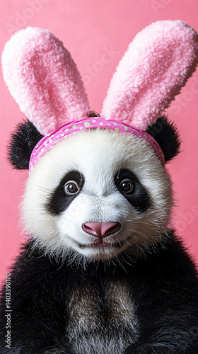 Easter panda