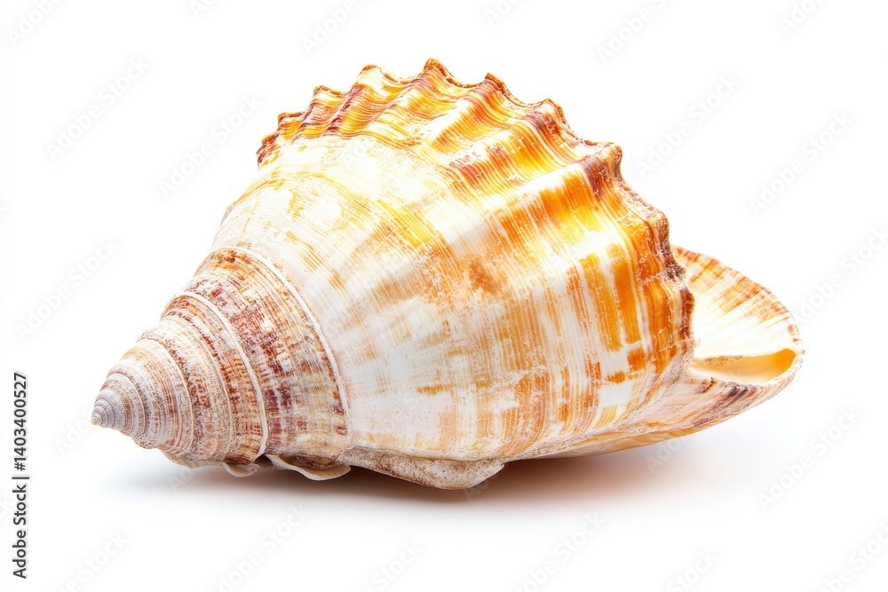 Ornate seashell, intricate spiral, delicate beauty Ornate seashell, intricate spiral, delicate beauty