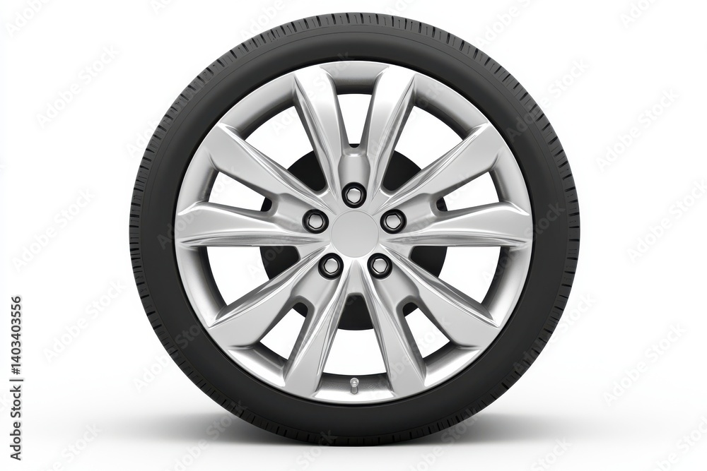 Shiny Hubcap Isolated on White Background. Stylish Wheel Cover for Automotive Enthusiasts Shiny Hubcap Isolated on White Background. Stylish Wheel Cover for Automotive Enthusiasts