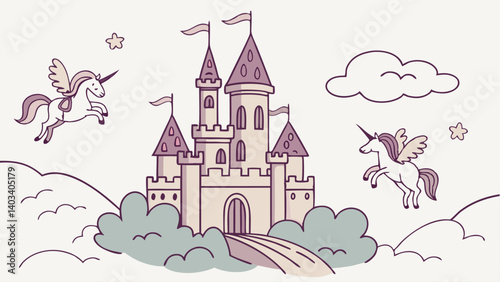 fairy tale castle