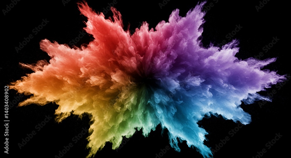 colorful smoke burst abstract background design colorful smoke burst abstract background design