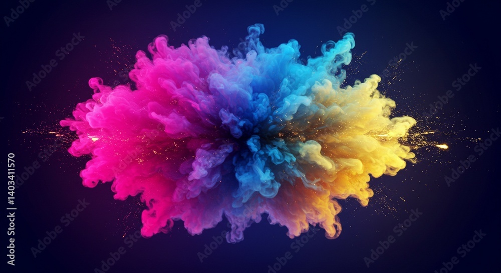 colorful smoke burst abstract background design colorful smoke burst abstract background design