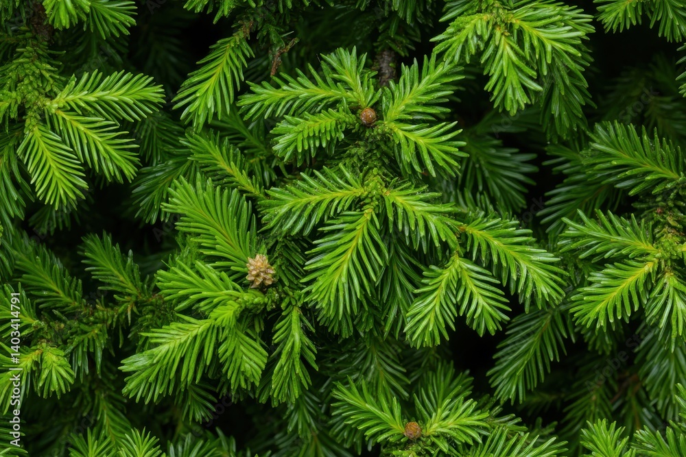 Fresh Pinecones on a Resilient Pinetree Branch, Embracing Nature's Beauty in Summer Greenery Fresh Pinecones on a Resilient Pinetree Branch, Embracing Nature's Beauty in Summer Greenery
