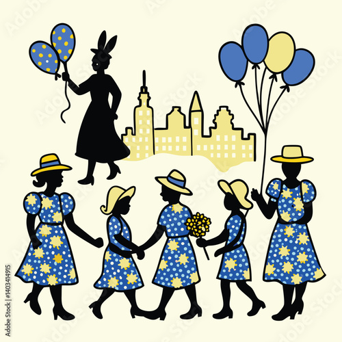 "Easter Joy: Springtime Celebrations, Faith, and Family Moments"