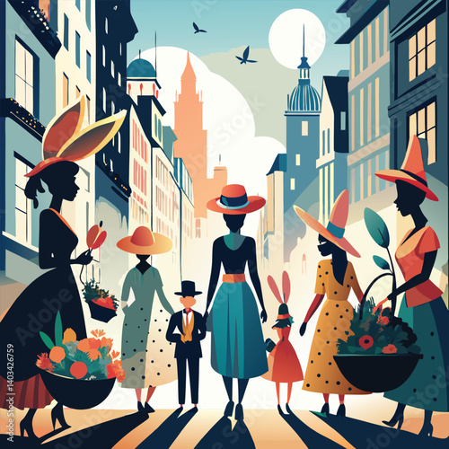 "Easter Joy: Springtime Celebrations, Faith, and Family Moments"