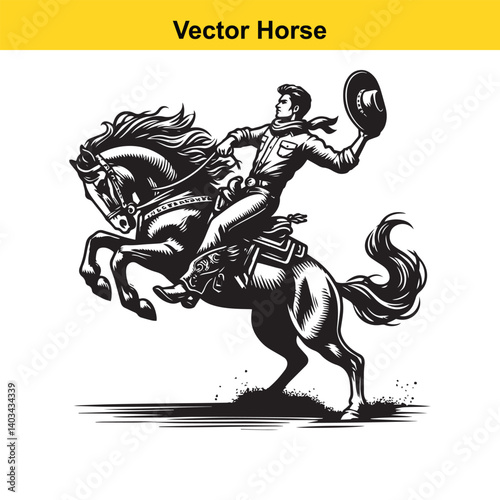Vector Horseman