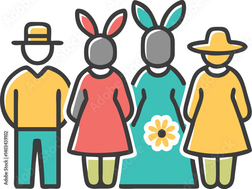 "Easter Joy: Springtime Celebrations, Faith, and Family Moments"