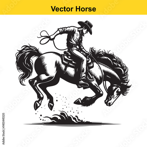 Vector Horseman