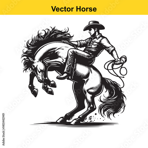 Vector Horseman