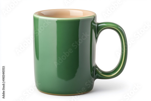 Ceramic Tea Mug, on a white background