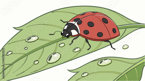 ladybug on a leaf