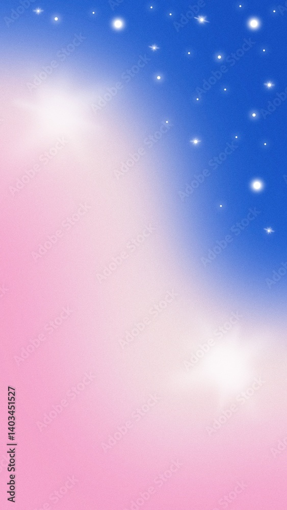 Fototapeta premium abstract blue background with stars